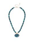 Collier - Teal Jade - 2