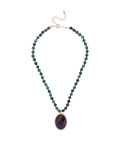 Collier - Oval Amethyst - 2