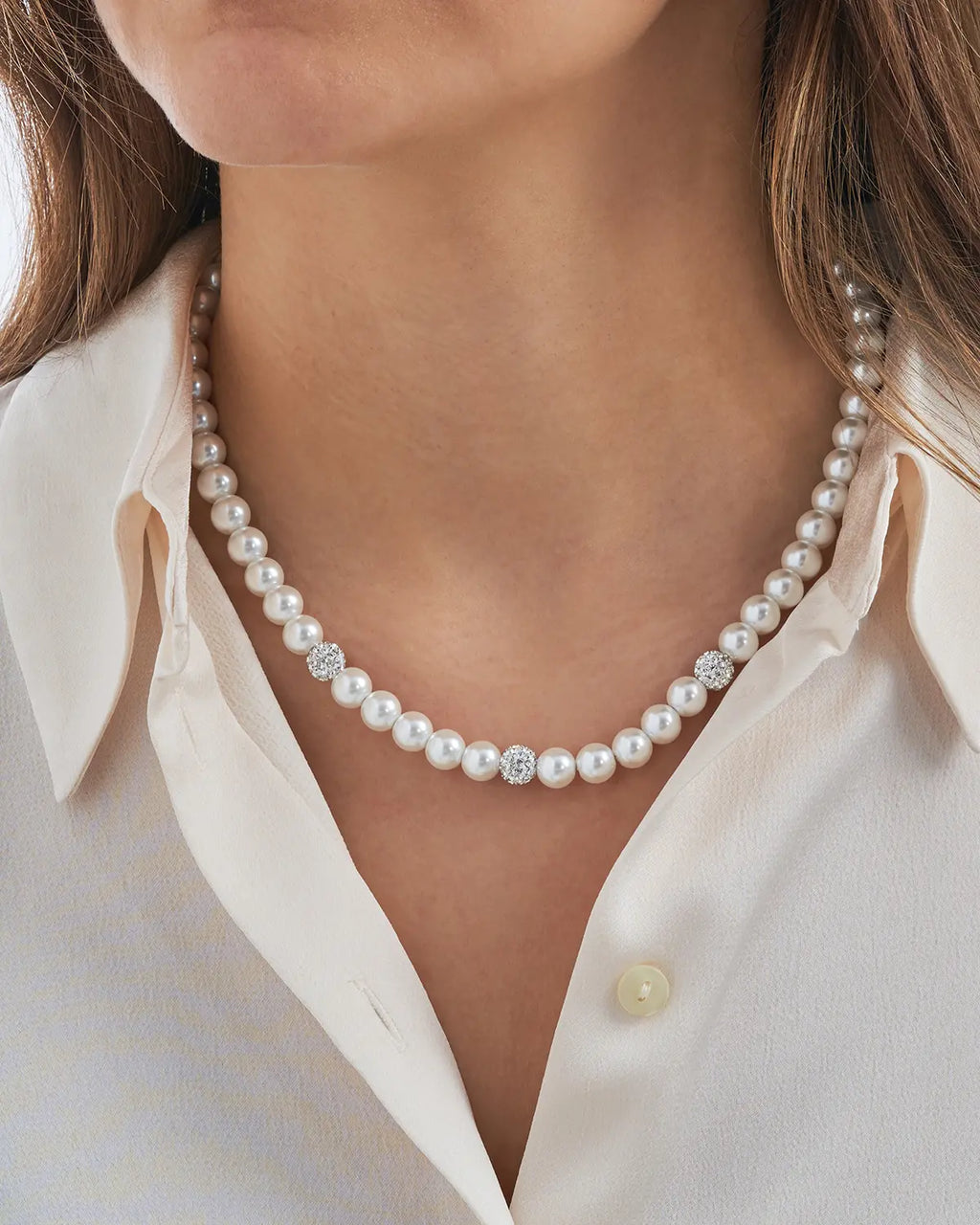 Chaîne - Perles strass - 2