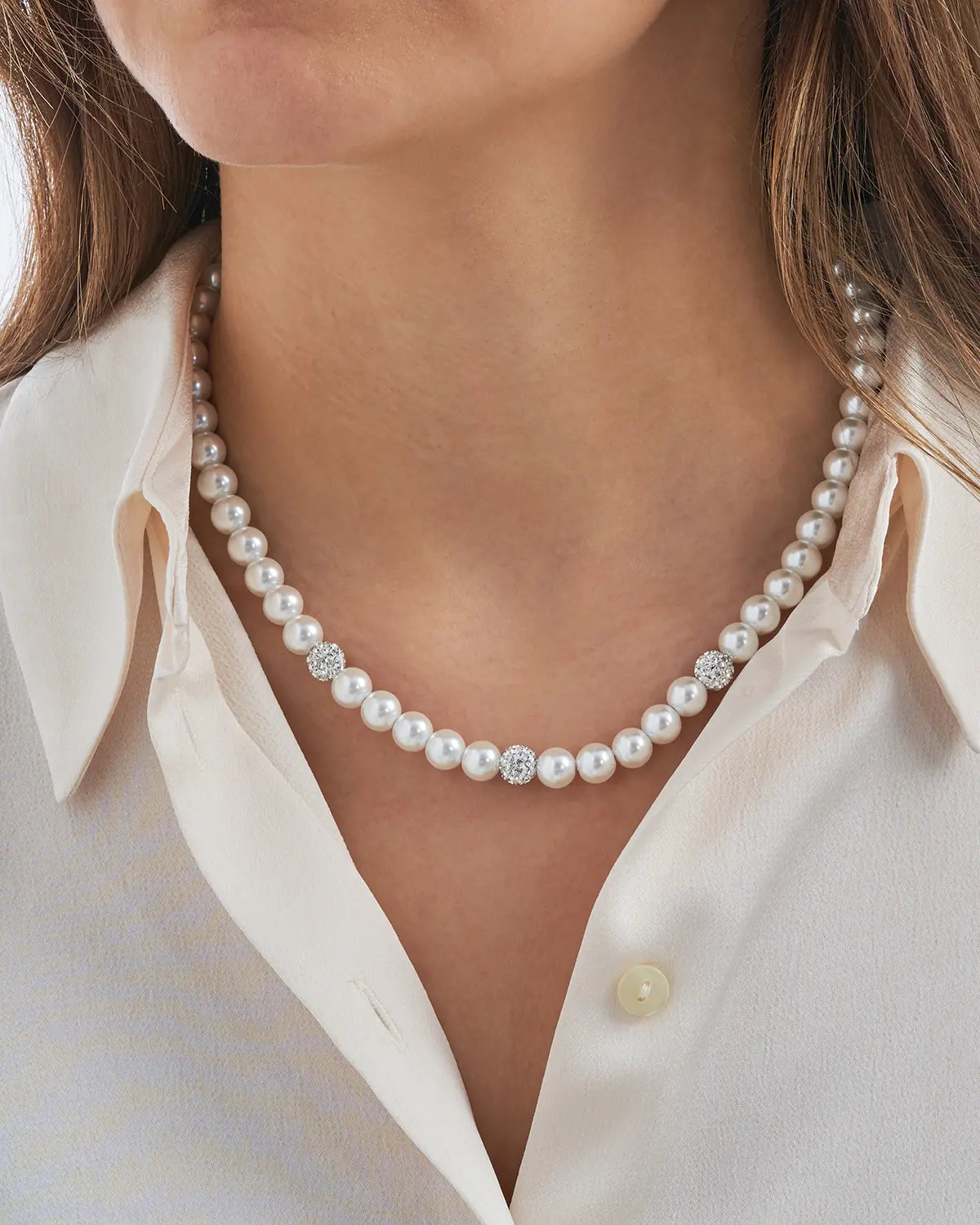 Chaîne - Perles strass - 2
