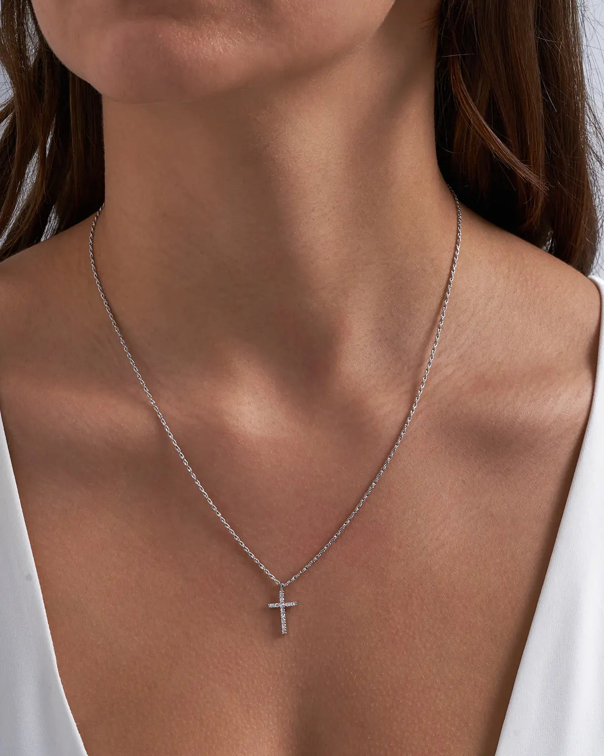 Collier - Braided Cross - 2