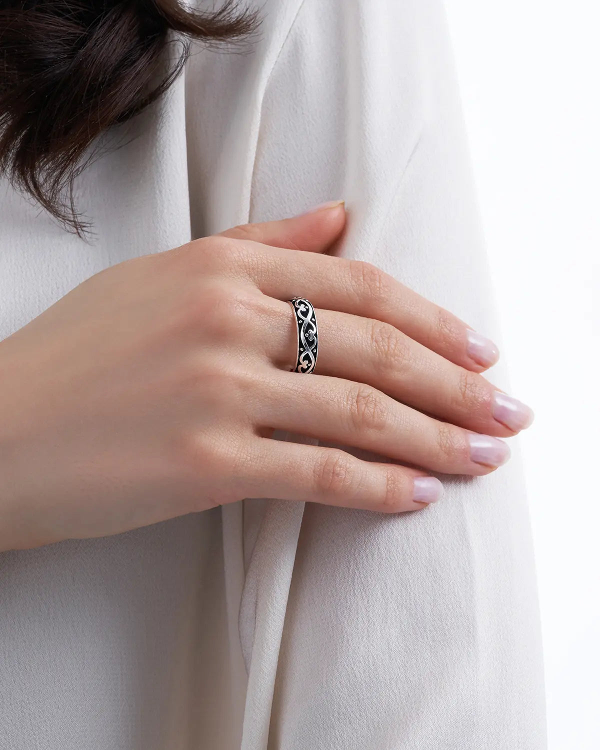 Anneau - Silver Tribal - 2