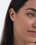Clous d'oreilles - Hammered Gold - 2