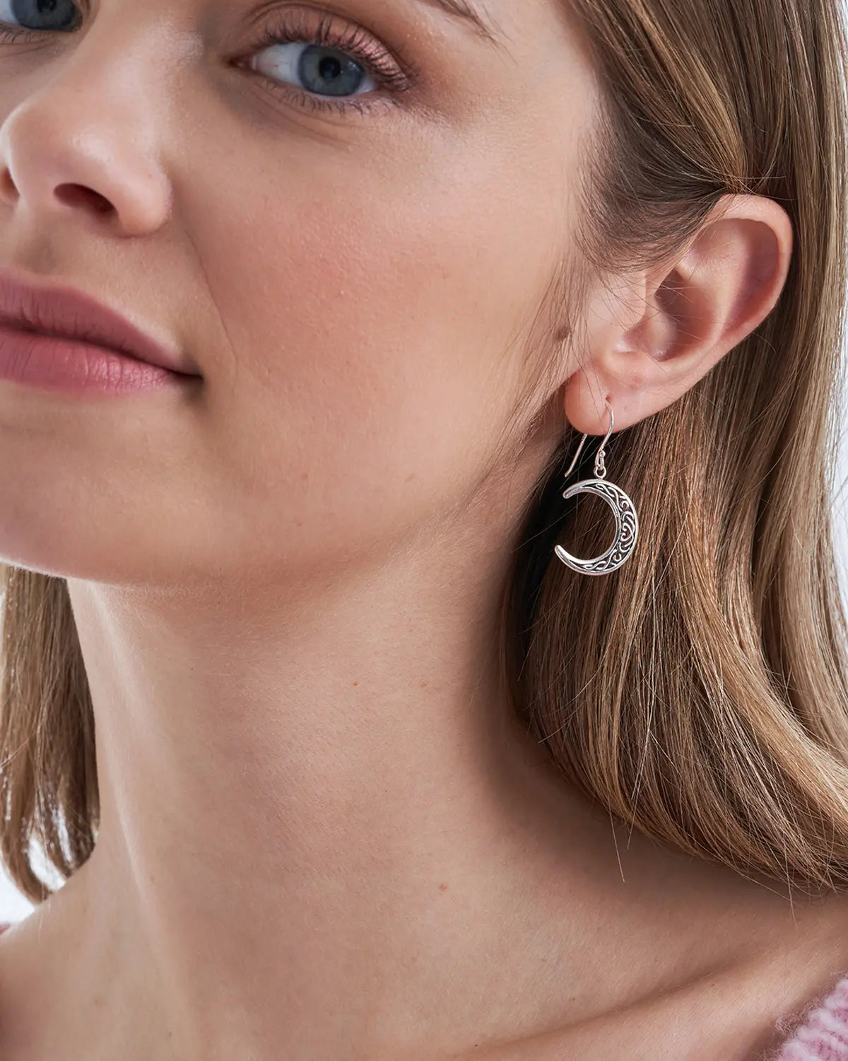 Boucles d’oreilles - Silver Crescent - 2
