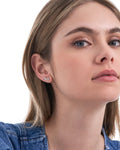 Ensemble de clous d'oreilles - Silver Spark - 2