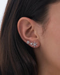 Ensemble de clous d'oreilles - Snowflake Sparkle - 2
