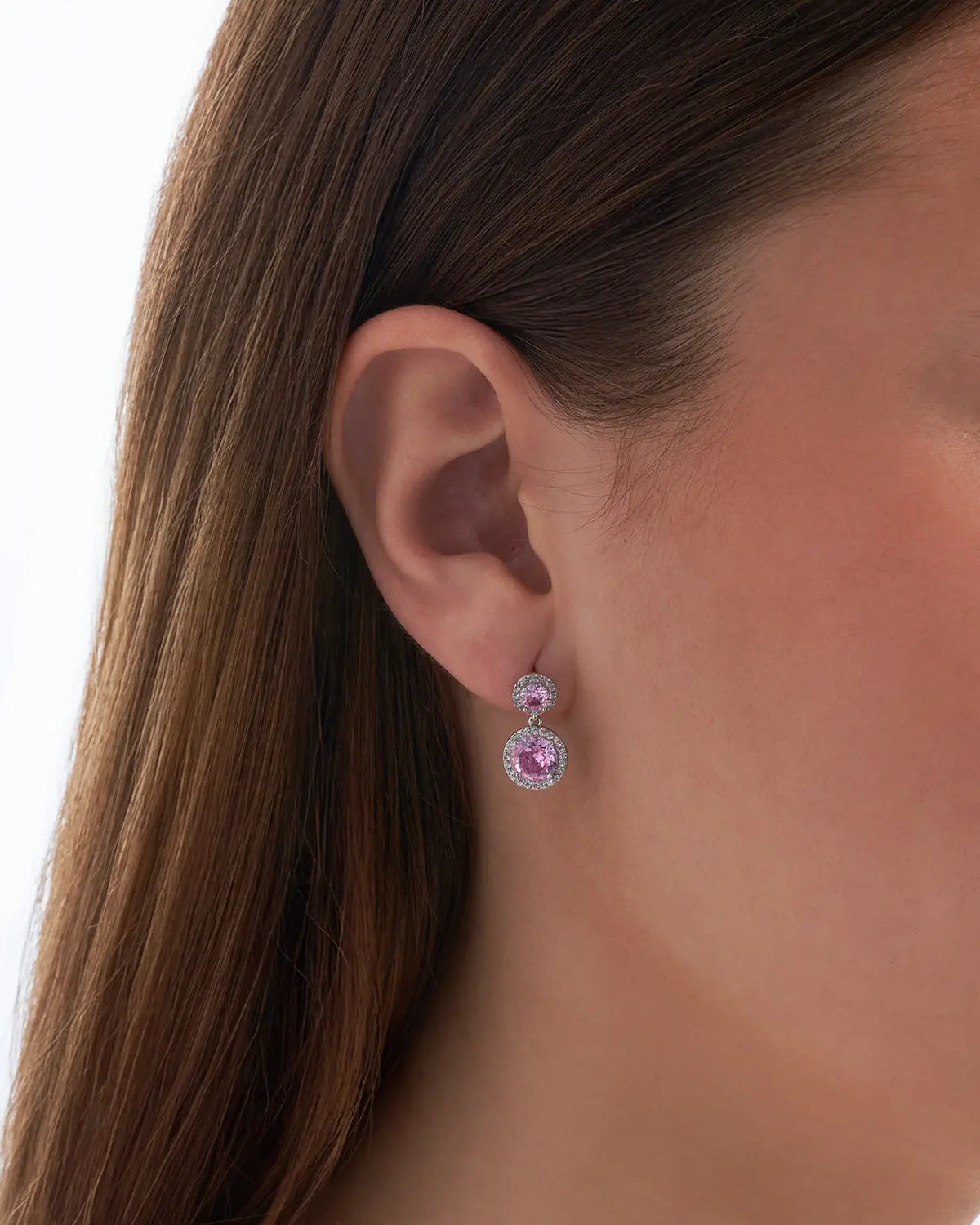 Clous d'oreilles - Pink Glam - 2