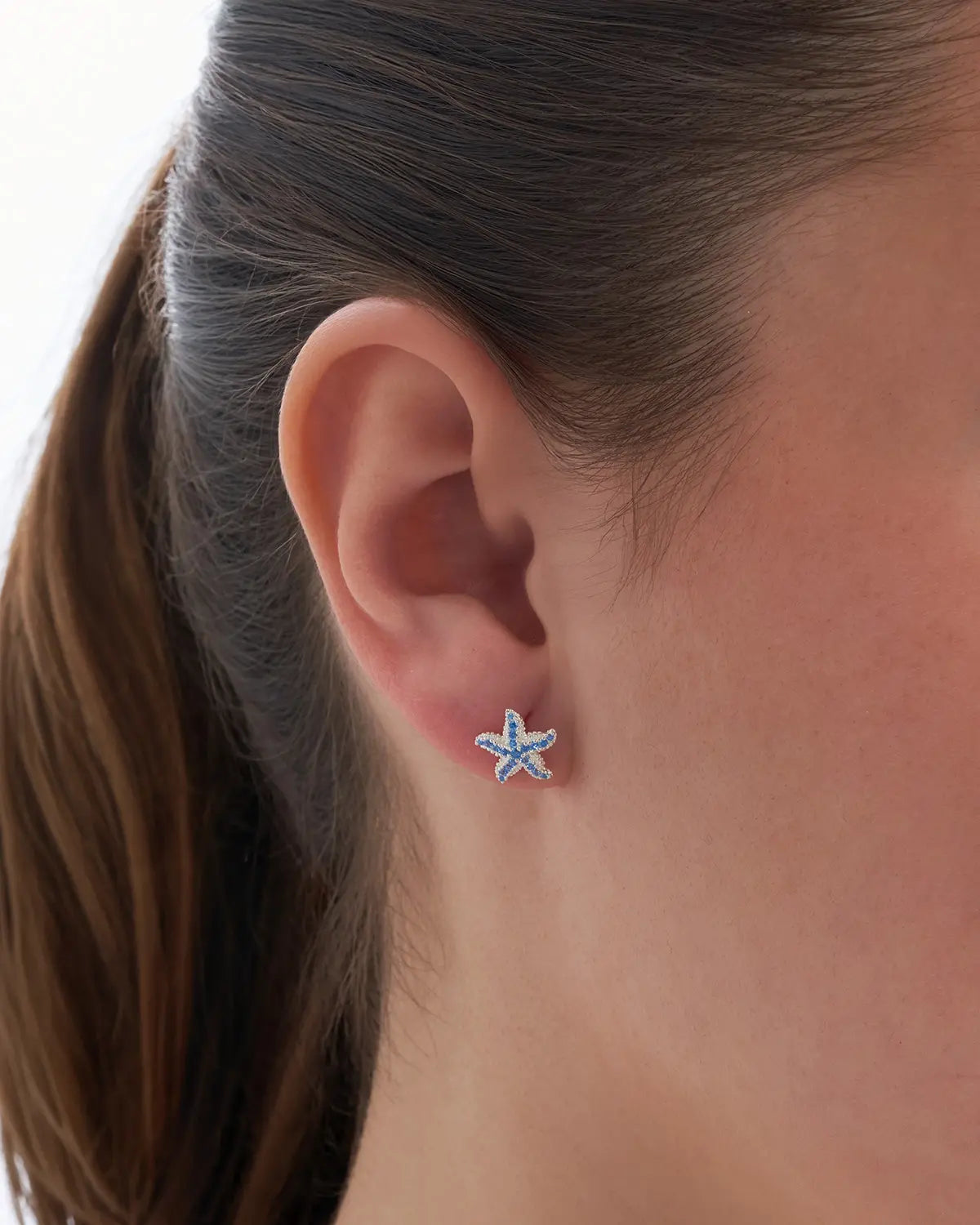 Clous d'oreilles - Blue Cutie - 2