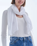 Foulard - White Silk - 2