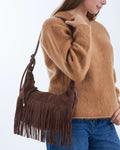 Sac à main - Brown Fringes - 2